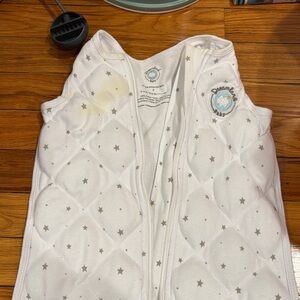White dreamland baby sleep sack